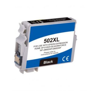 High-Capacity Black Ink Cartridge – Compatible with 502XL Series